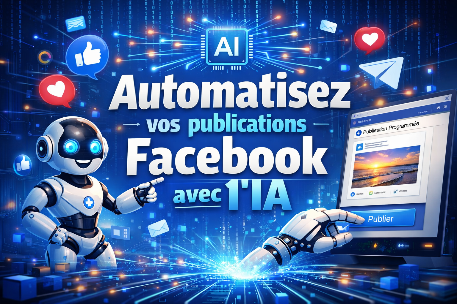 Automatisez vos publications Facebook avec l’IA